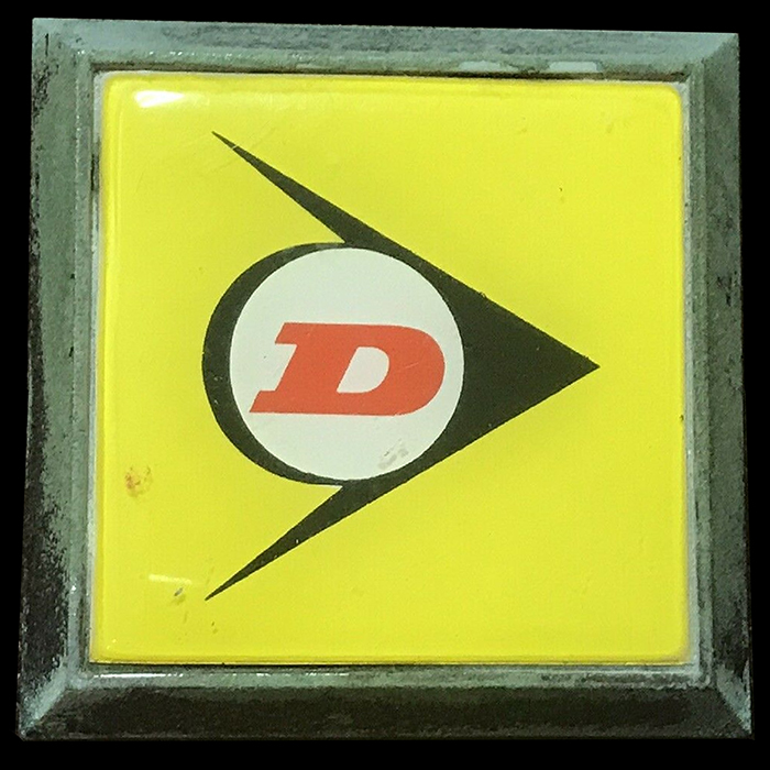 Dunlop Logo car badge
